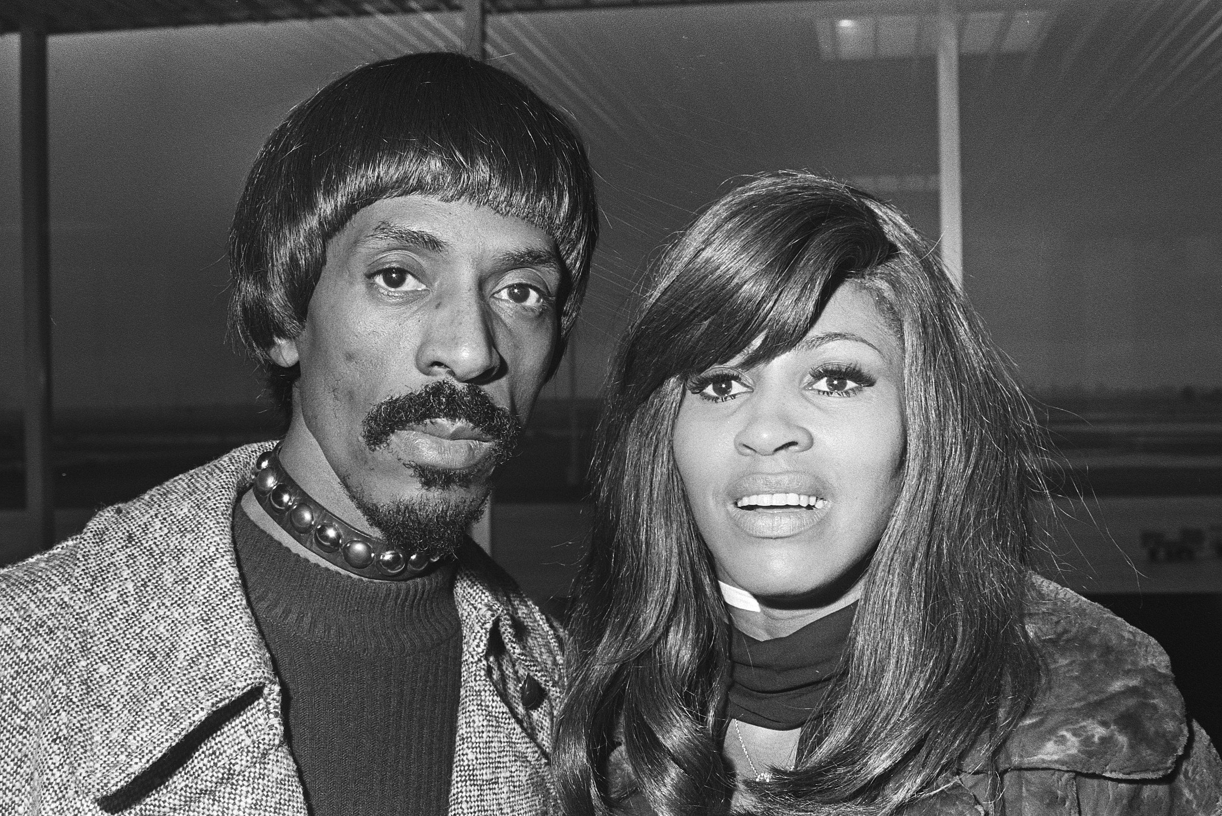Tina Turner e o ex-marido Ike Turner